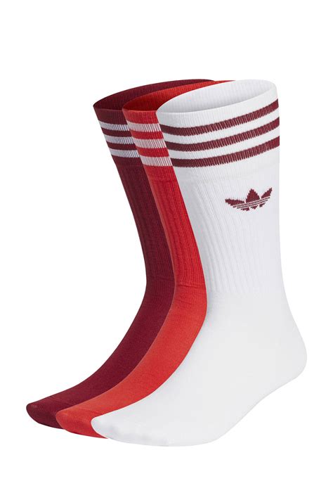 Rood Adidas Sokken .